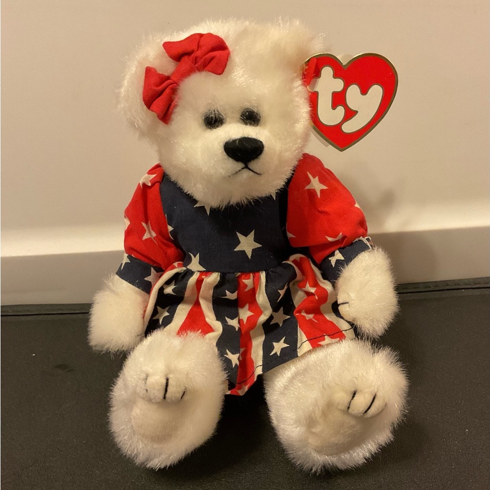 Ty Franny stuffed teddy bear